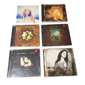 Sarah McLachlan Canadian 6 CD Lot Wintersong Rarities Freedom Sessions Surfacing